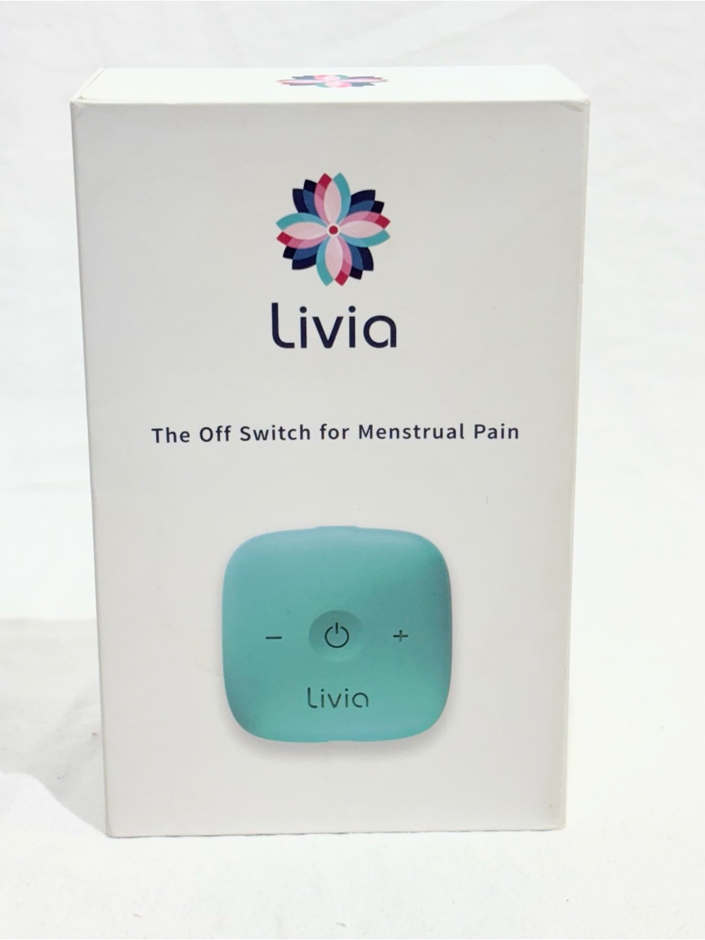 Livia TENS Unit Menstrual Pain Relief Wearable Device 2 Channels Gel Pads USED